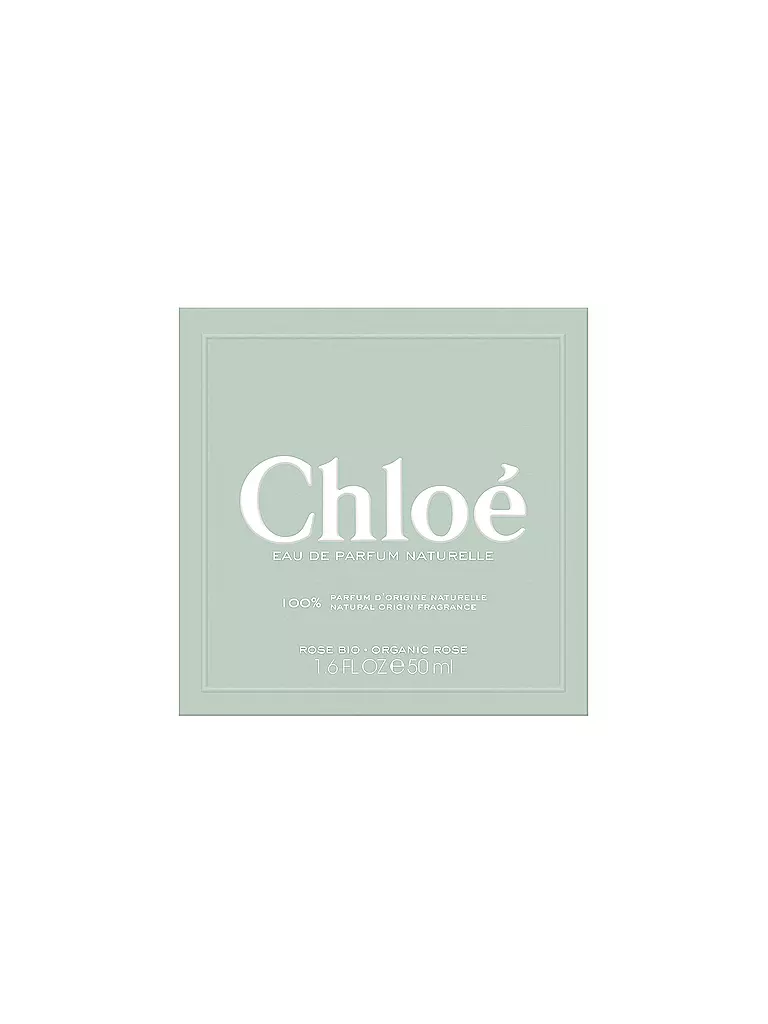 CHLOE | Chloé Eau de Parfum Naturelle 50ml  | keine Farbe