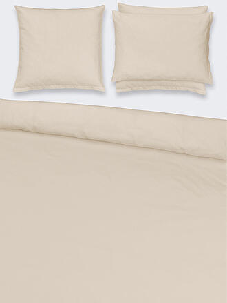 CHRISTIAN FISCHBACHER | Satin-Kissenbezug 70x90cm Beige 