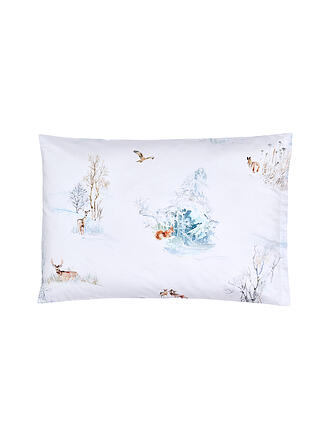 CHRISTIAN FISCHBACHER | Satin Kissenbezug FINJA 70x90cm Weiss