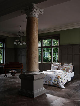 CHRISTIAN FISCHBACHER | Satin Deckenbezug 140x200cm NINFEA Beige