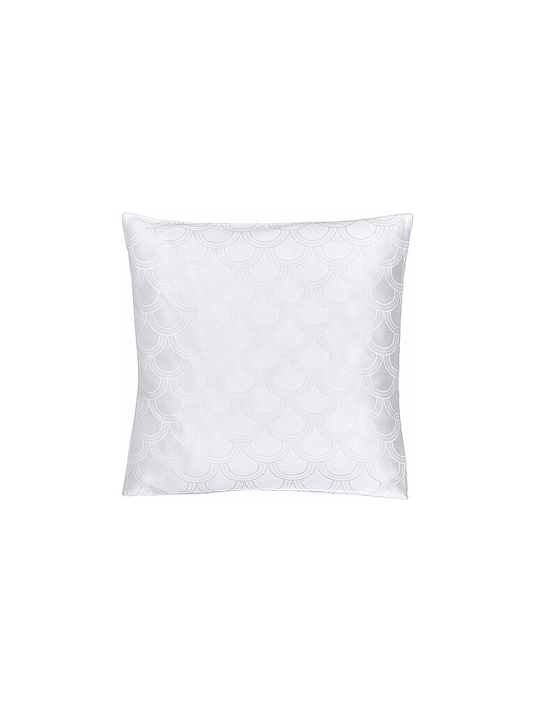 CHRISTIAN FISCHBACHER Jacquard-Kissenbezug BELLE EPOCHE Weiss weiss