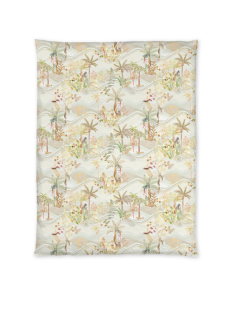 CHRISTIAN FISCHBACHER Satin Deckenbezug 140x200cm OASIS Creme  beige