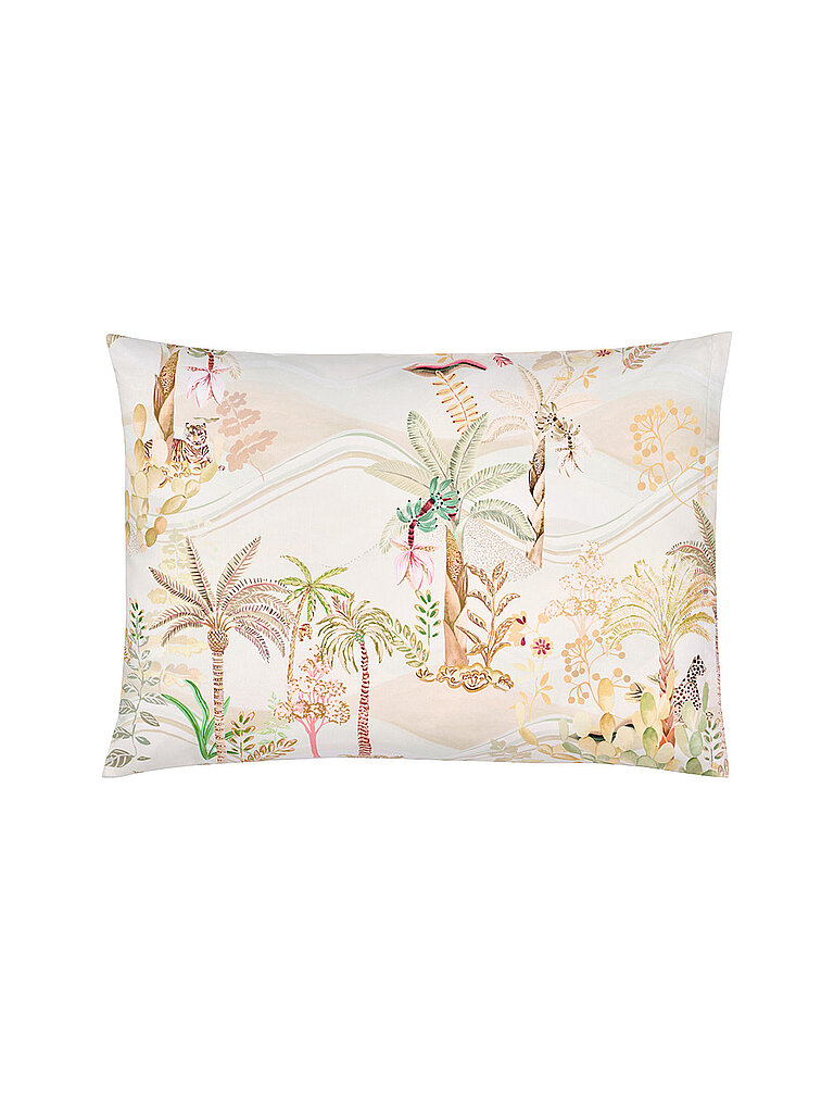CHRISTIAN FISCHBACHER Satin Kissenbezug 140x200cm OASIS Creme  beige