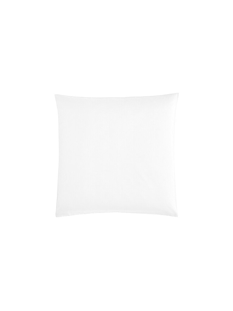 CHRISTIAN FISCHBACHER Satin Kissenbezug 40x60cm Uni Weiss weiss