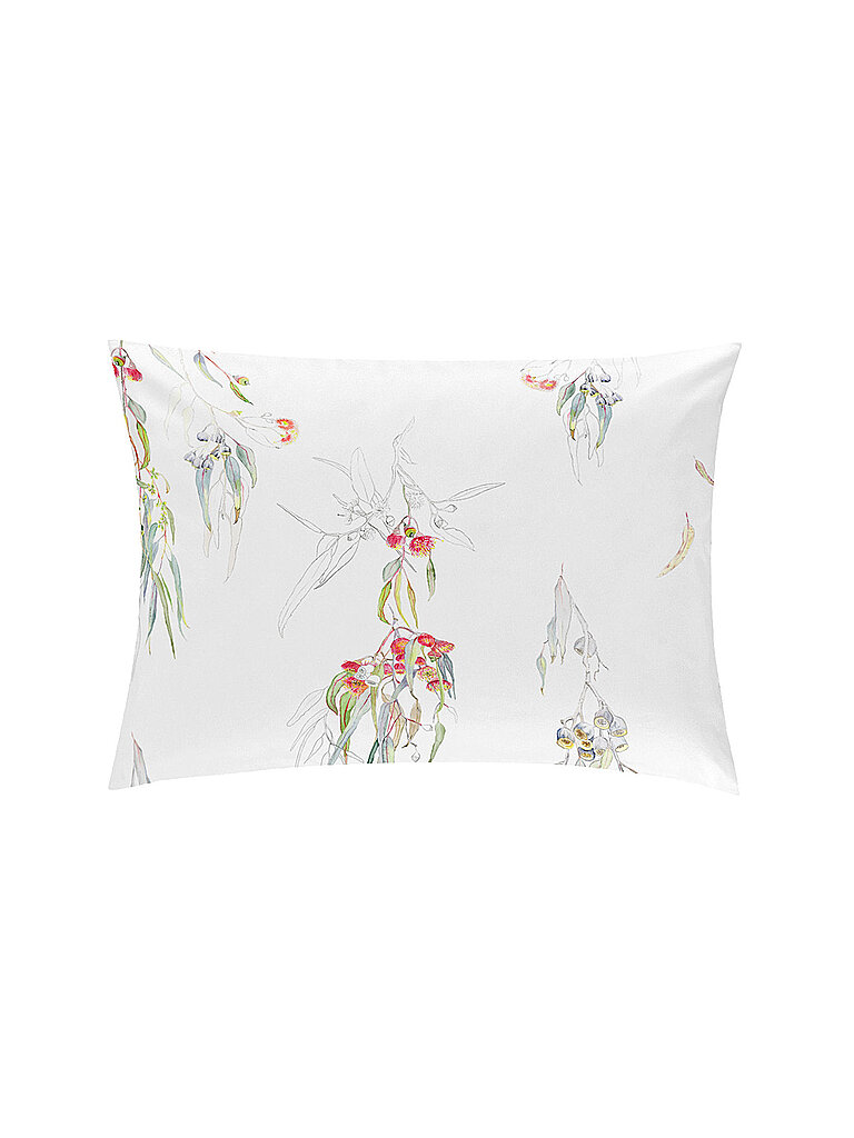 CHRISTIAN FISCHBACHER Satin Kissenbezug 70x90cm WHISPER Weiss weiss