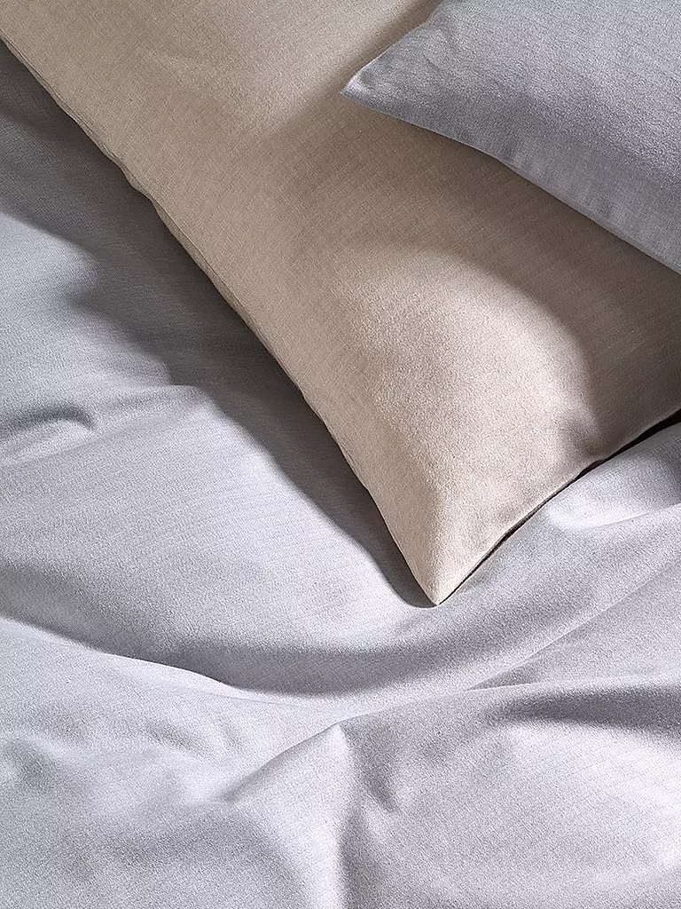 CHRISTIAN FISCHBACHER | Flanell Kissenbezug 70x90 Almond | beige