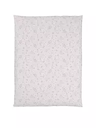 CHRISTIAN FISCHBACHER | Jacquard Deckenbezug FIORI PASTELLO 140x200cm Ivory | rosa