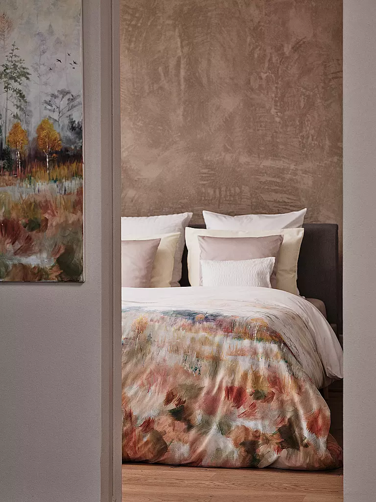 CHRISTIAN FISCHBACHER | Satin Deckenbezug AURUM 140x200cm Weiss | weiss