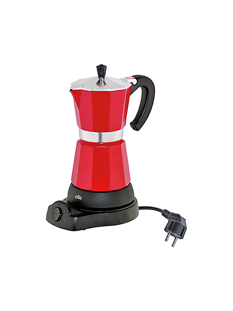Espressokocher Classico elektrisch rot (6 Tassen) rot baby