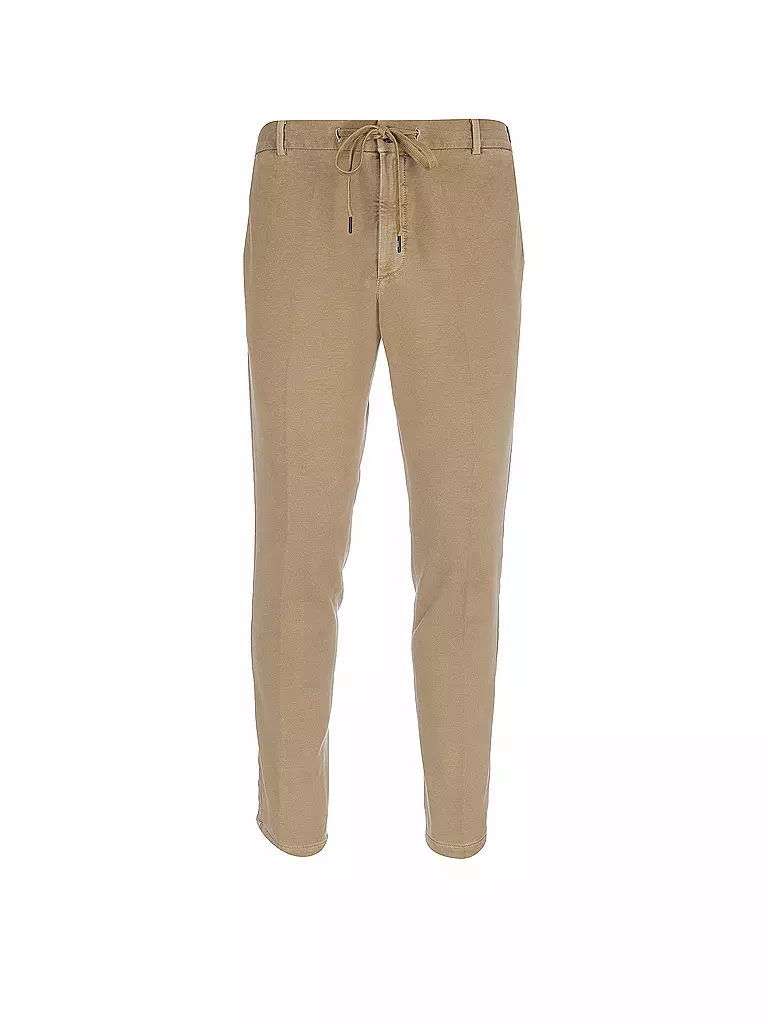 CIRCOLO 1901 | Jerseyhose Jogging Fit | camel