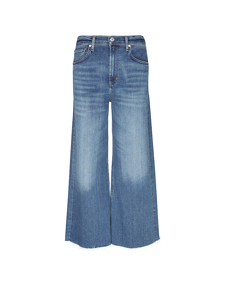 Jeans Wide Leg 7/8 dunkelblau 28 damen