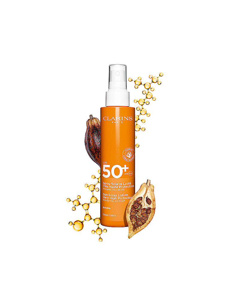 CLARINS Sonnenpflege - Spray Solaire Lacté Très Haute Protection SPF 50+ 150ml