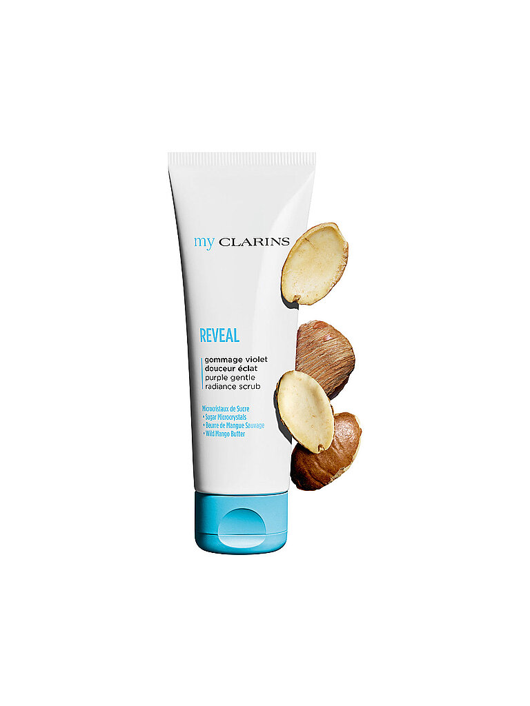 CLARINS REVEAL purple gentle radiance scrub 50ml