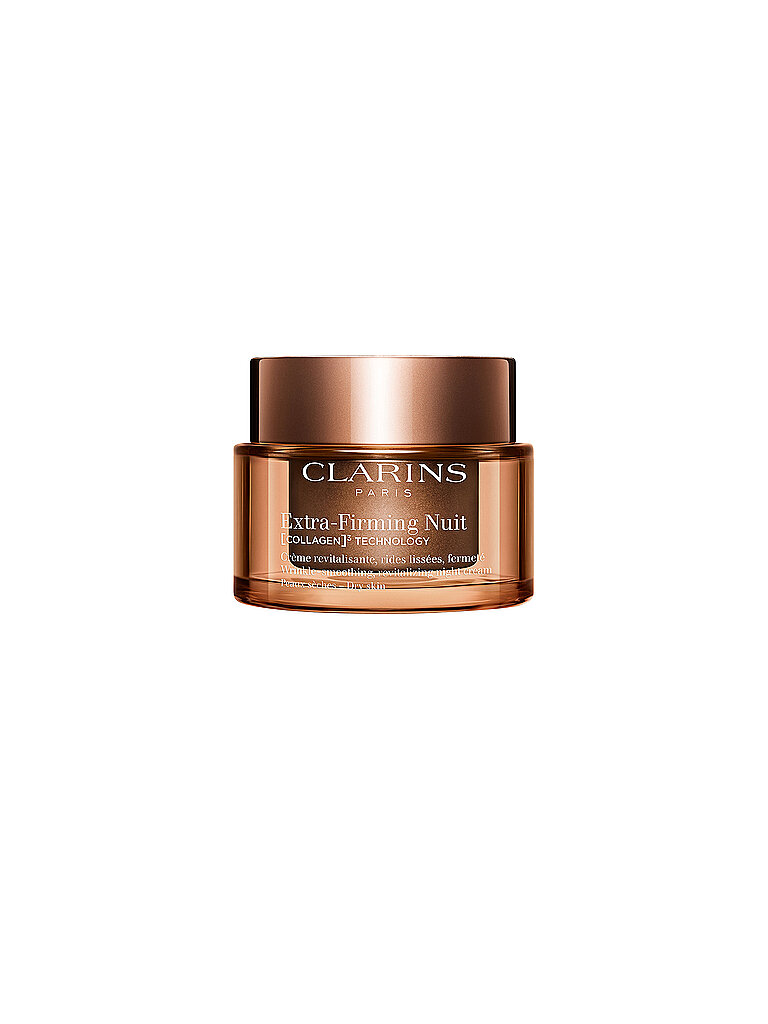 CLARINS Gesichtscreme - Extra-Firming Nuit [COLLAGEN]³ TECHNOLOGY Crème Peaux sèches refillable 50ml