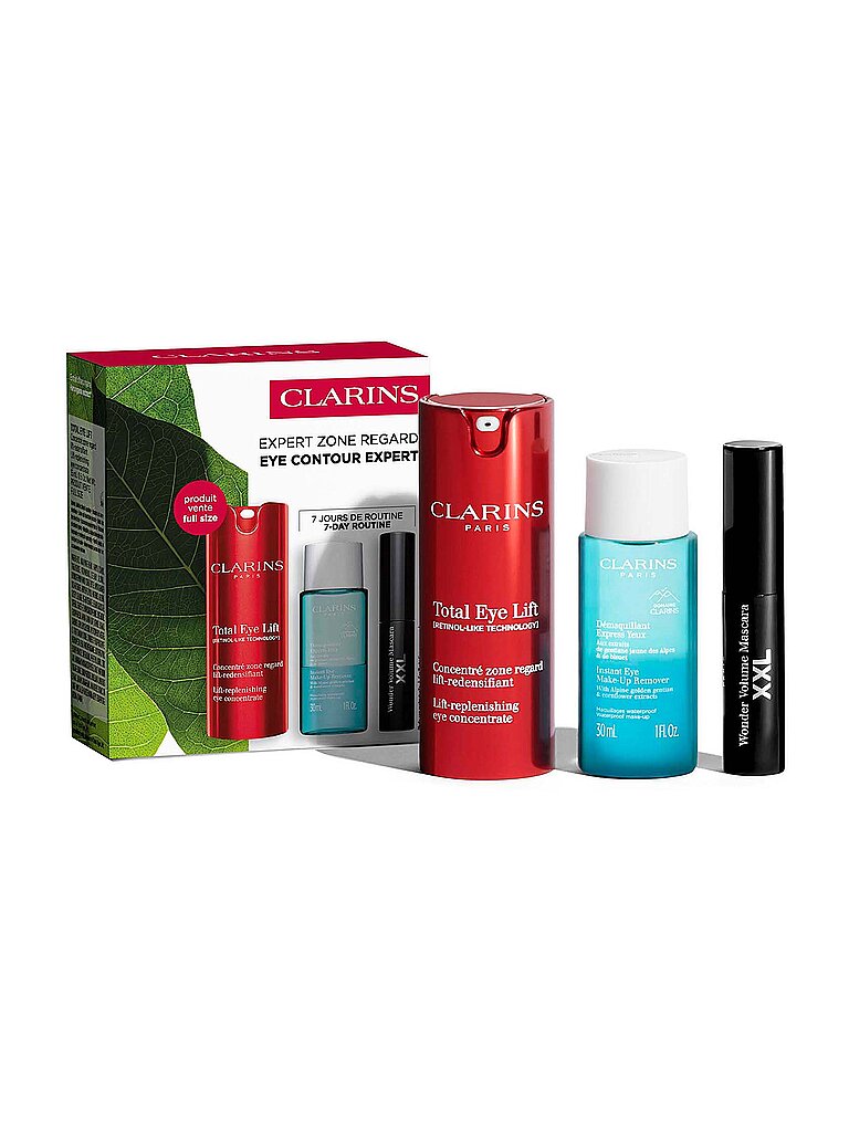 CLARINS Geschenkset - Total Eye Lift Set 30ml / 15ml / 3ml
