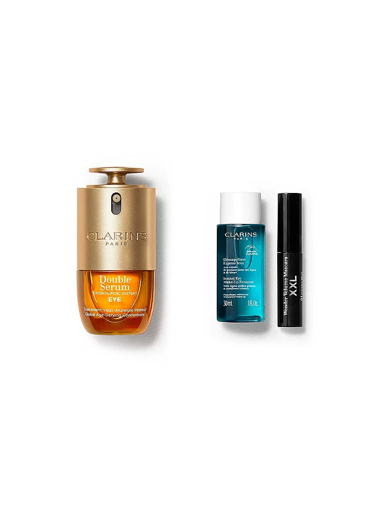 CLARINS Geschenkset - Double Serum Eye Holiday Season Set 30ml / 20ml / 3ml