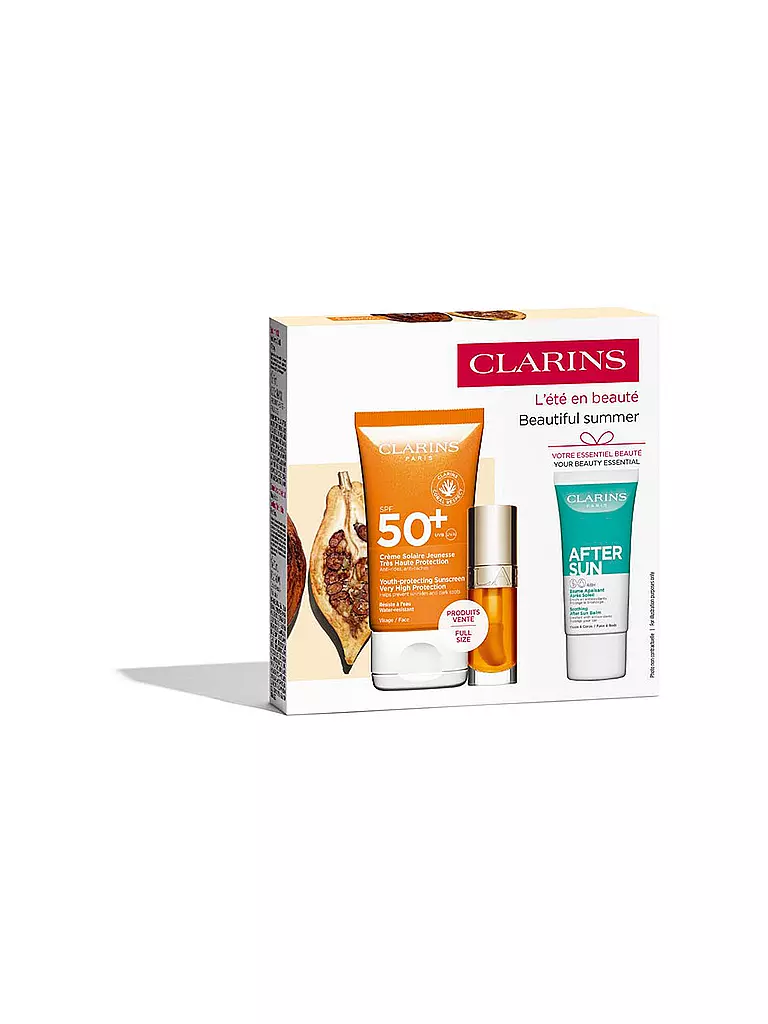 CLARINS | Geschenkset - Clarins Sonnenpflege SPF50 Set 50ml / 30ml / 7ml | keine Farbe