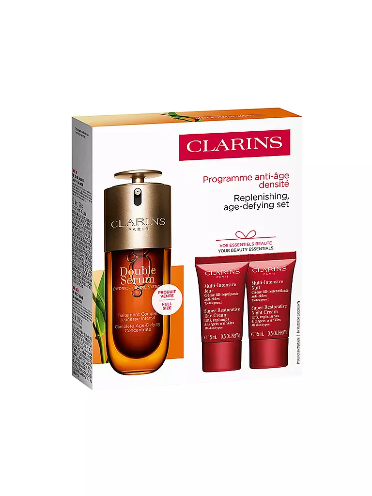 CLARINS | Geschenkset - Double Serum & Multi-Intensive Set 2x15ml / 50ml / 0,9 ml | keine Farbe