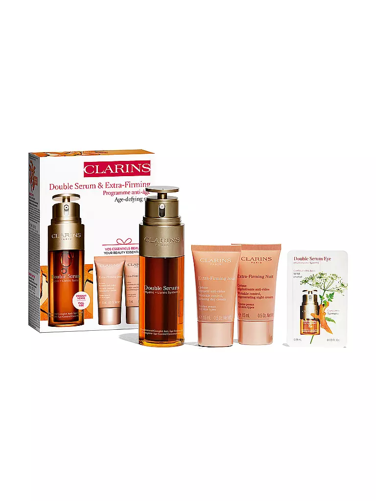 CLARINS | Geschenkset - Double Serum & Extra-Firming Set 2x15ml / 50ml / 0,9ml | keine Farbe