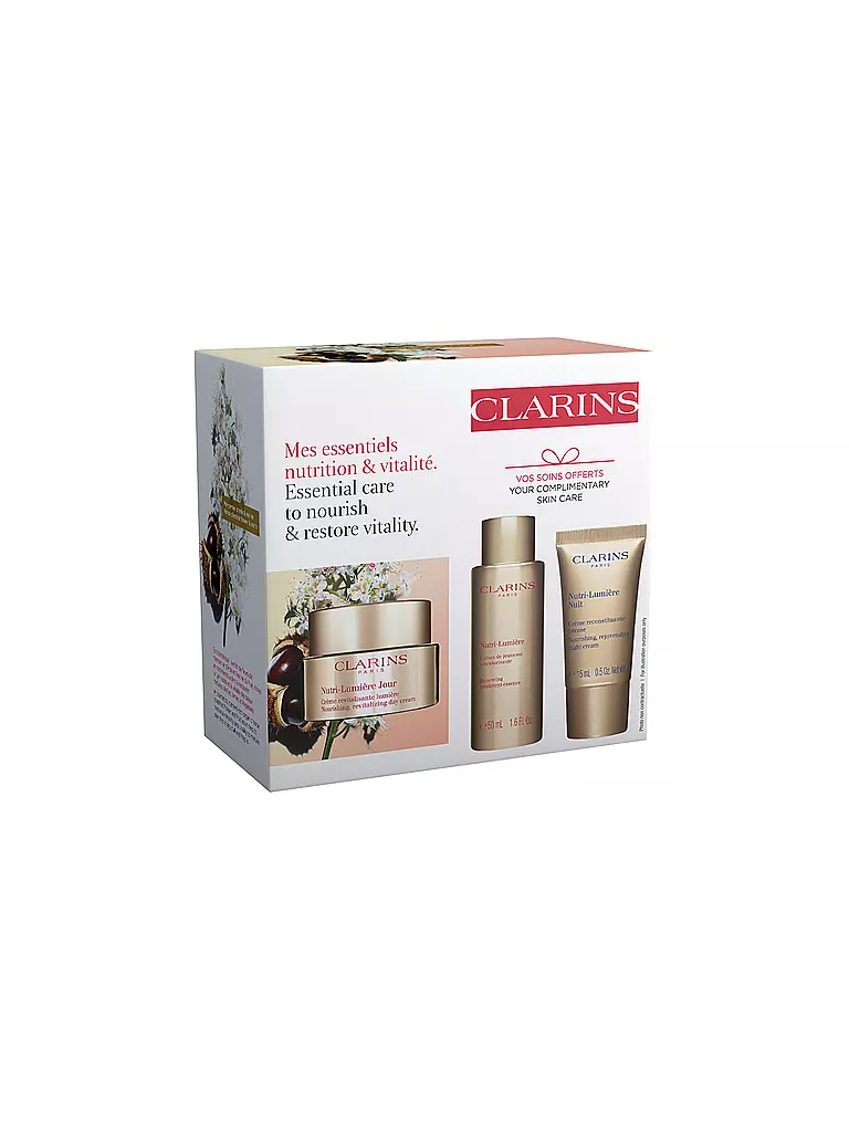 CLARINS | Geschenkset - Nutri-Lumière Face Trio 50ml / 2x15ml | keine Farbe