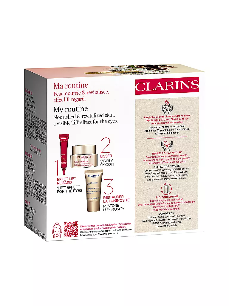 CLARINS | Geschenkset - Nutri-Lumiere Set 50ml / 15ml / 7ml | keine Farbe