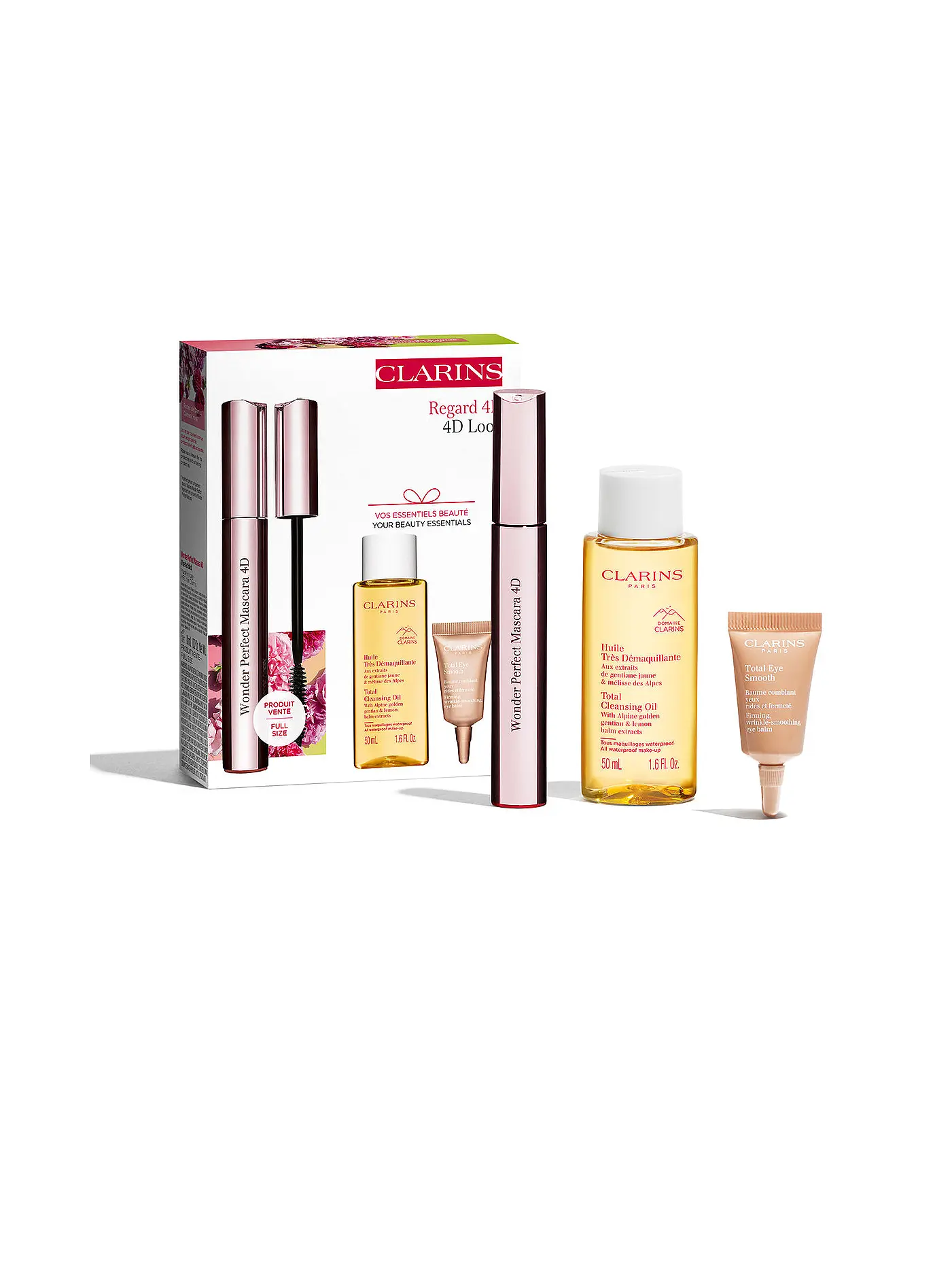 CLARINS | Geschenkset - Wonder Volume Mascara Set 50ml / 8ml / 0,9 ml  | keine Farbe