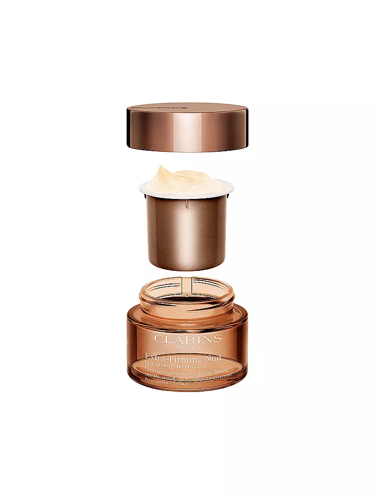 CLARINS | Gesichtscreme - Extra-Firming Nuit [COLLAGEN]³ TECHNOLOGY Crème Peaux sèches Refill 50ml | keine Farbe