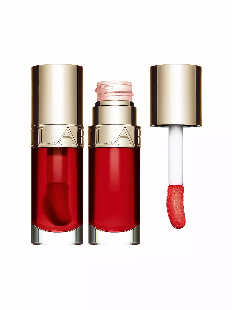 CLARINS | Lippenstift - Lip Comfort Oil ( 08 Strawberry )  | rot