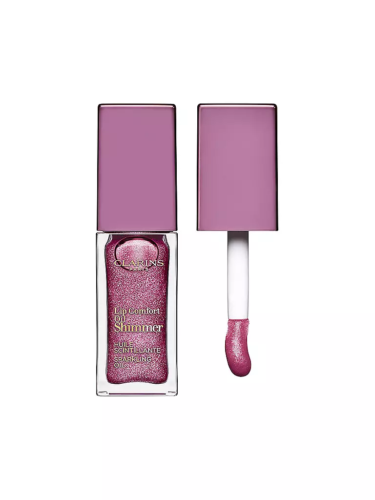CLARINS | Lippenstift - Lip Comfort Oil Shimmer ( 02 Purple )  | lila