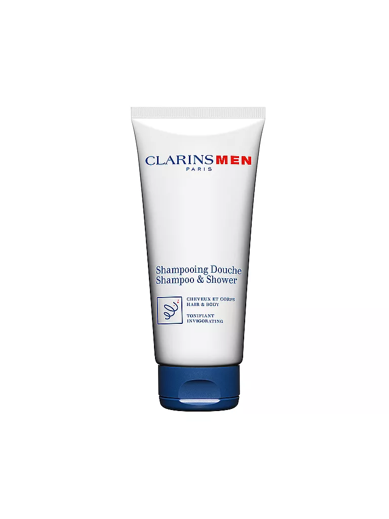 CLARINS | Men - Shampooing Douche - Vitalisierendes Shampoo für Körper und Haare 200ml | keine Farbe
