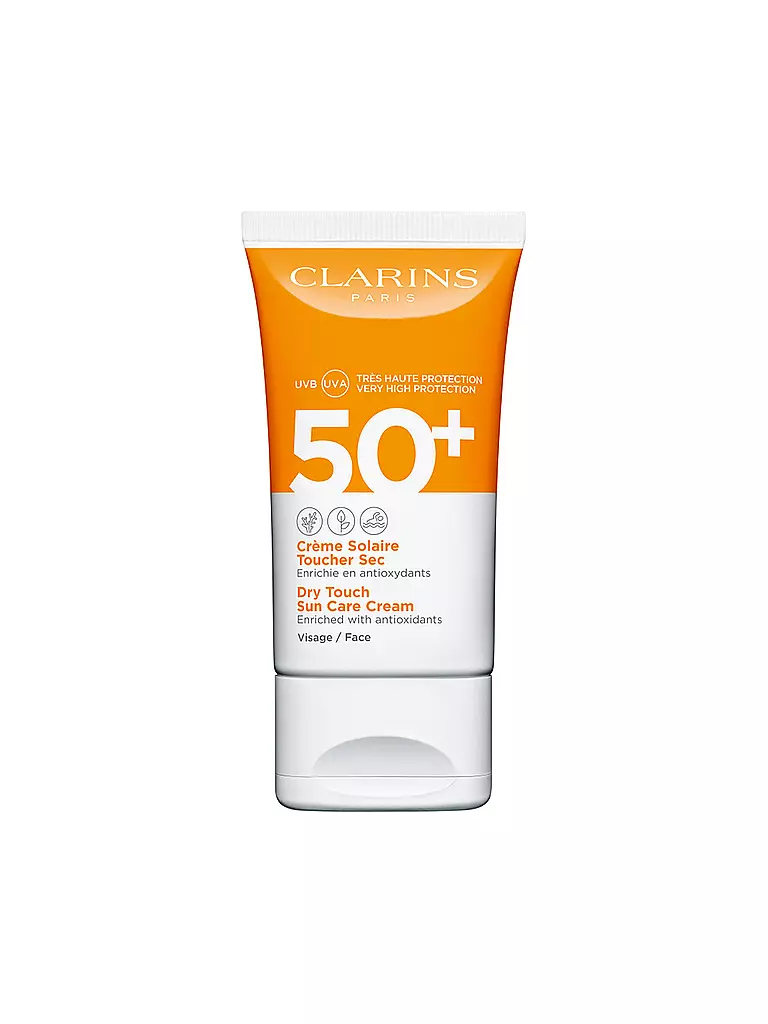 CLARINS | Sonnenpflege - Crème Solaire Toucher Sec Visage UVB/UVA 50+50ml | keine Farbe