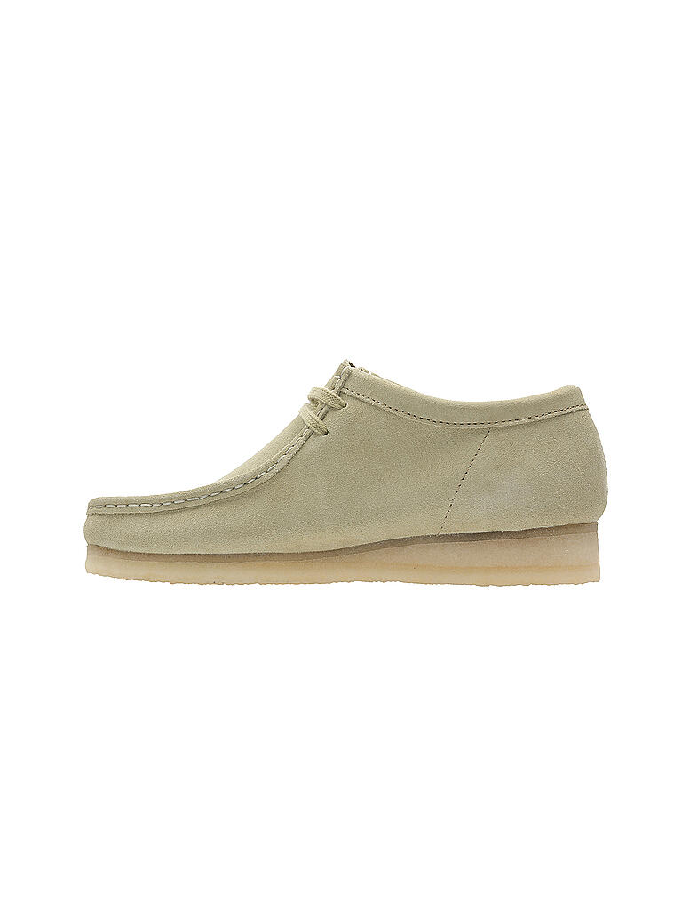 CLARKS | Halbschuh WALLABEE | beige