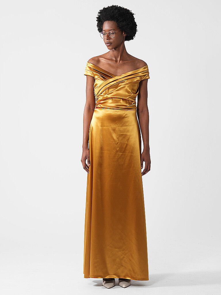 Abendkleid ANDRA gold 40 damen