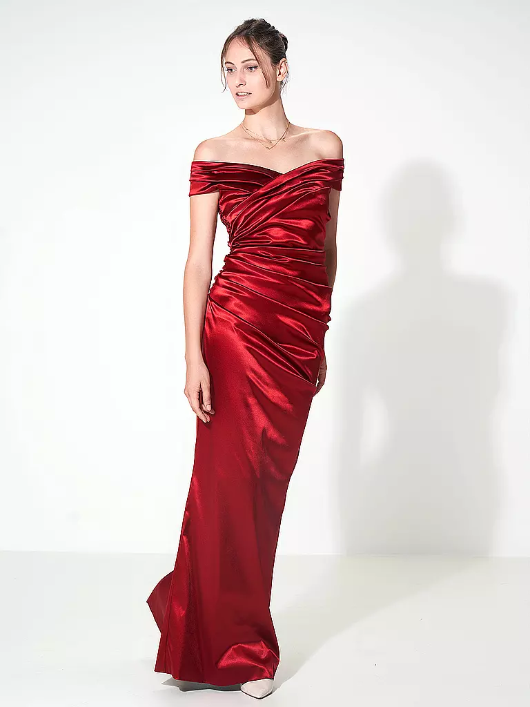 CLAUS TYLER | Abendkleid "Ana" | rot