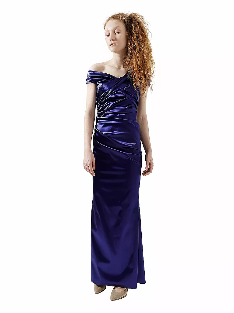 CLAUS TYLER | Abendkleid ELINA | blau