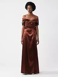 CLAUS TYLER | Abendkleid | hellbraun