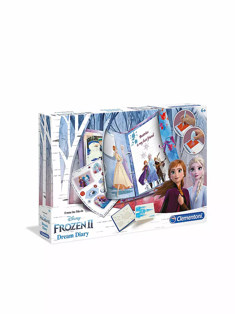 CLEMENTONI | Disney - Frozen 2 - Tagebuch | blau