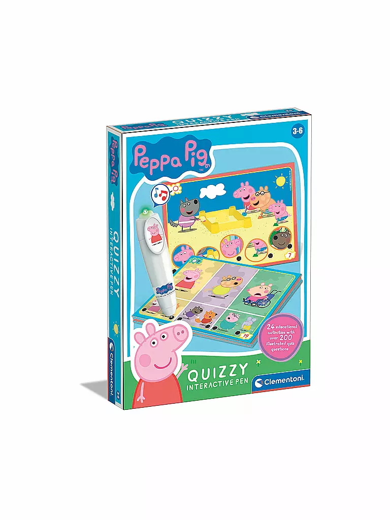 CLEMENTONI | E-Lektor Quiz Basic Peppa Pig | keine Farbe