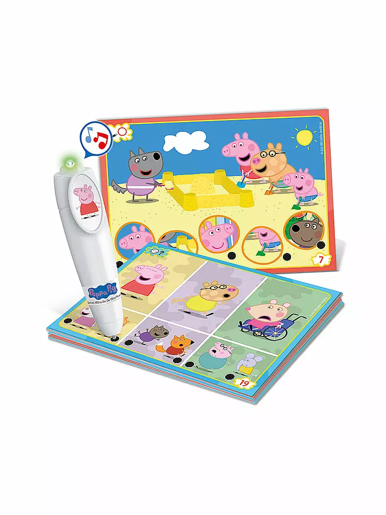 CLEMENTONI | E-Lektor Quiz Basic Peppa Pig | keine Farbe