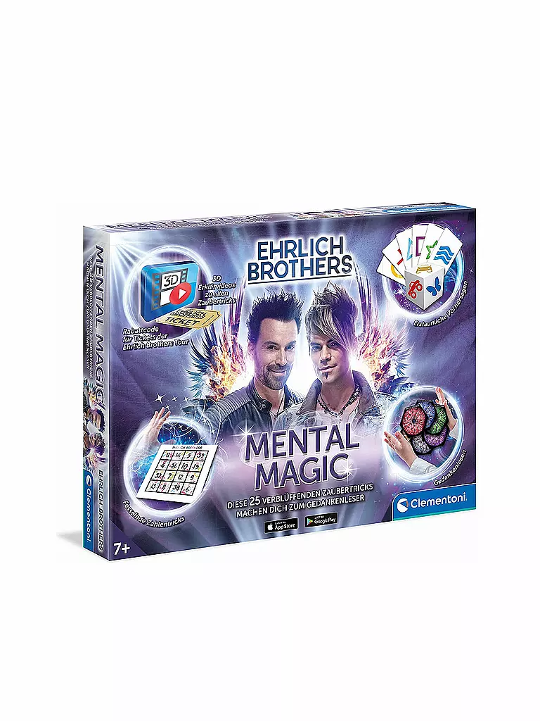 CLEMENTONI | Ehrlich Brothers Mental Magic - Zauberkasten | keine Farbe