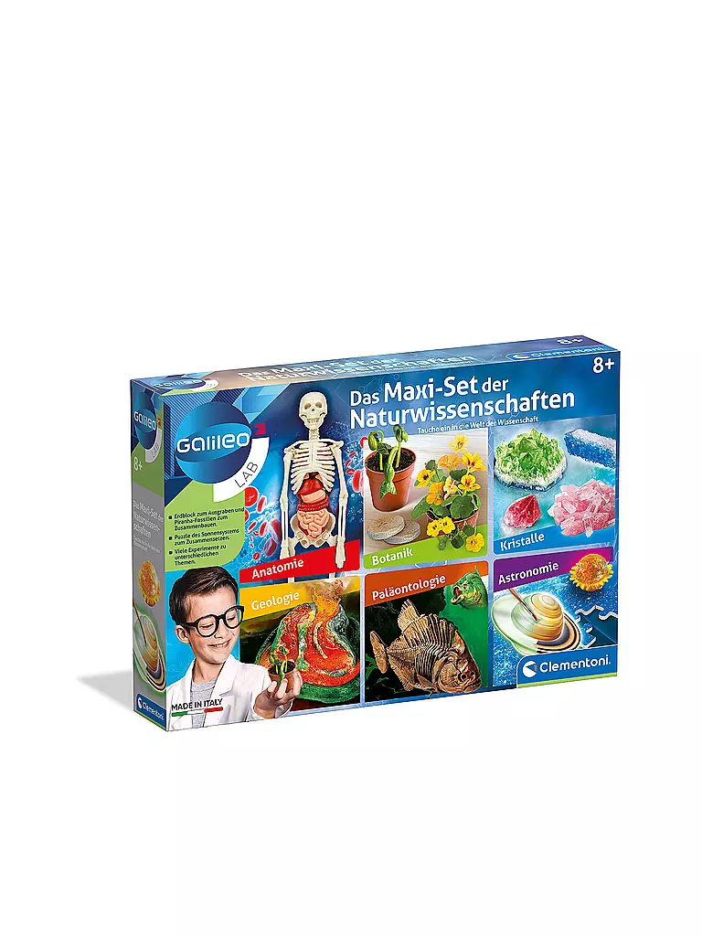 CLEMENTONI | Galileo  Das Maxi Set der Naturwissenschaften | keine Farbe