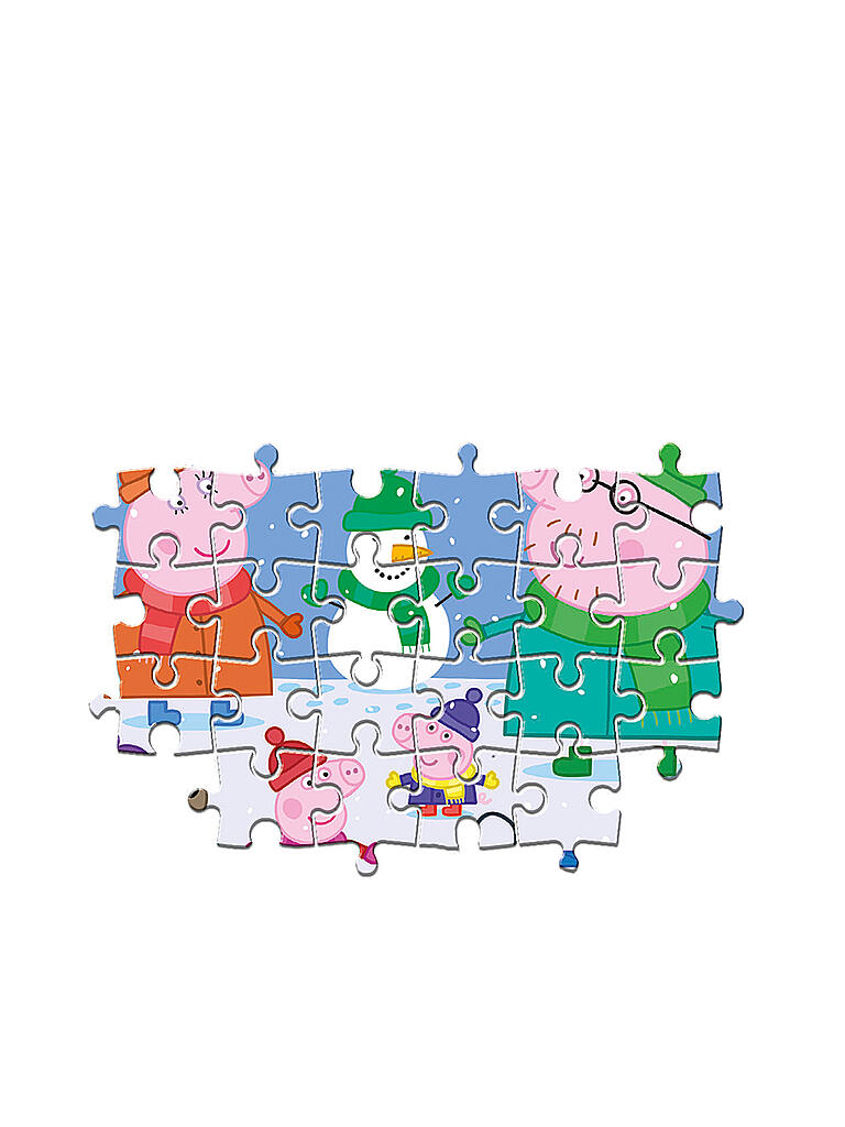 CLEMENTONI | Kinderpuzzle 104 Teile  Maxi Peppa Pig | keine Farbe