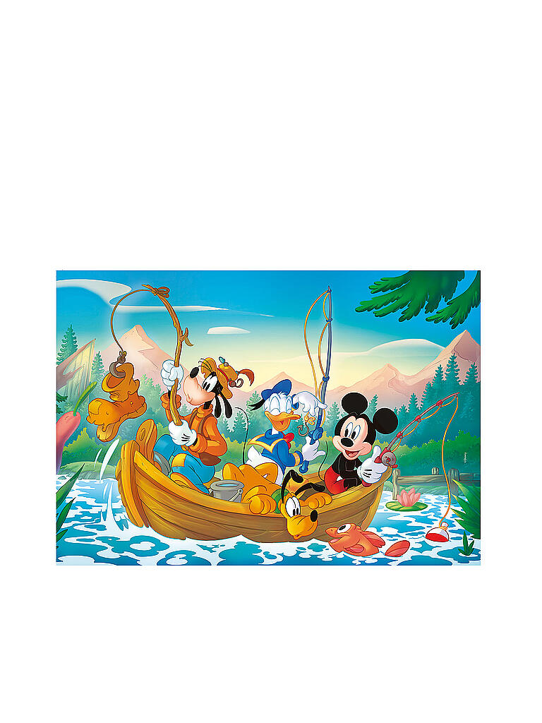 CLEMENTONI | Kinderpuzzle 3 x 48 Teile Supercolor Mickey and Friends | keine Farbe