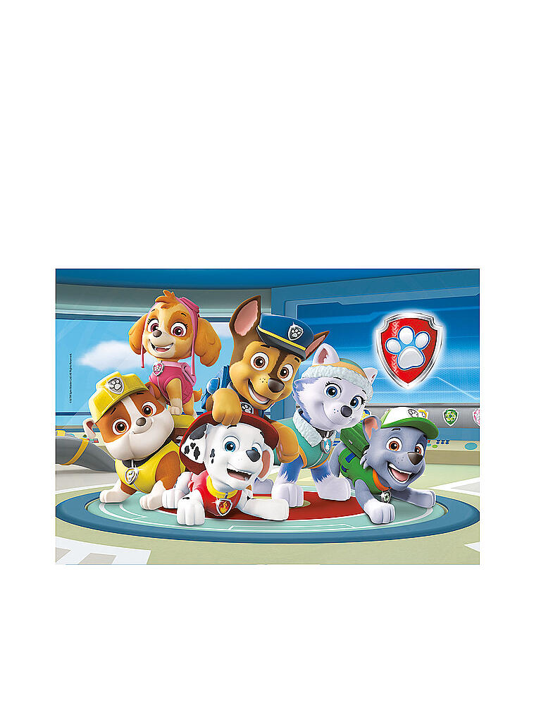 CLEMENTONI Kinderpuzzle 3 x 48 Teile Supercolor Paw Patrol keine Farbe