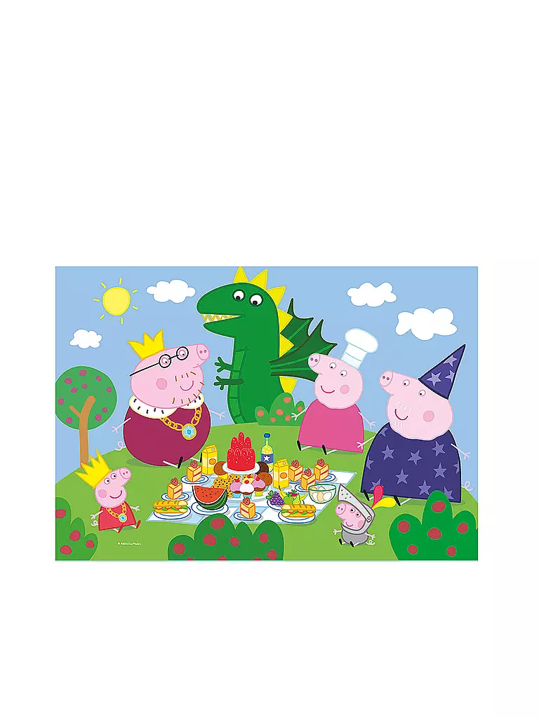 CLEMENTONI | Kinderpuzzle 3 x 48 Teile Supercolor Peppa Pig | keine Farbe
