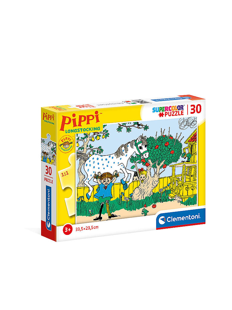 CLEMENTONI | Kinderpuzzle 30 Teile Pippi Langstrumpf | keine Farbe