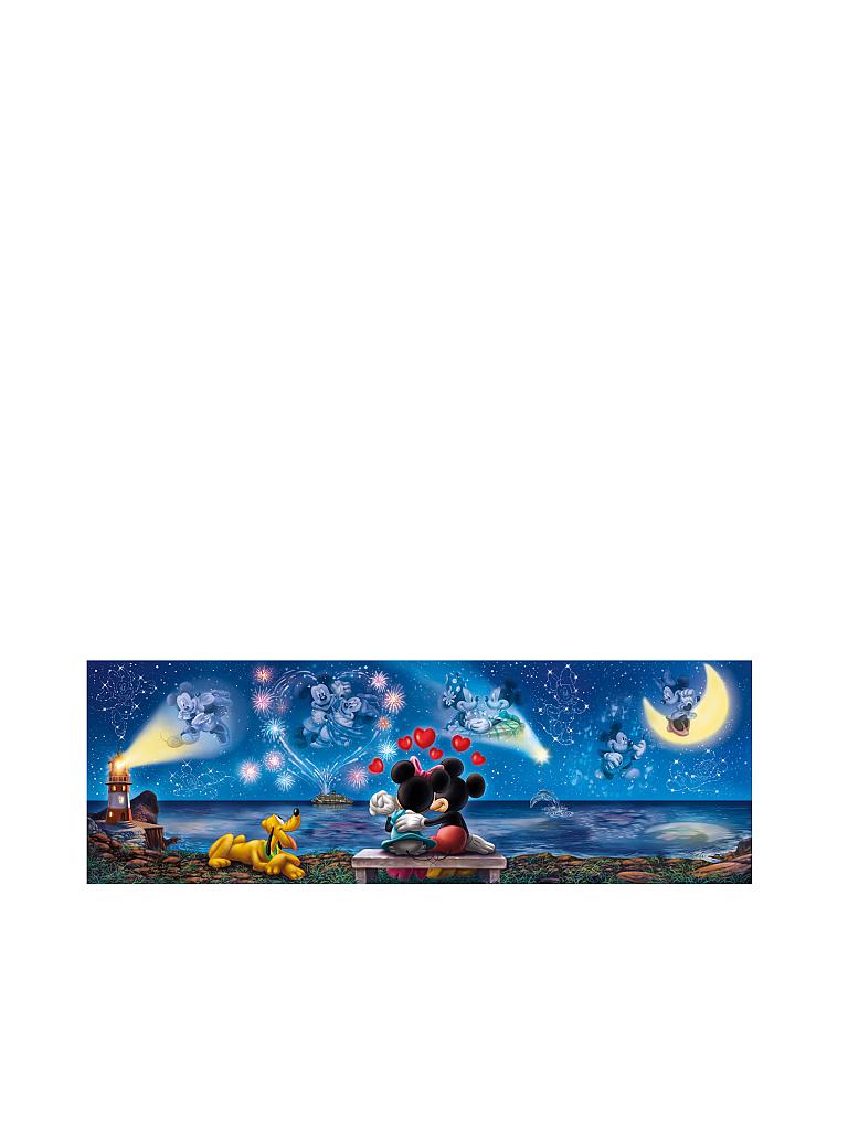 CLEMENTONI | Panorama-Puzzle - Mickey und Minnie (1000 Teile) | keine Farbe