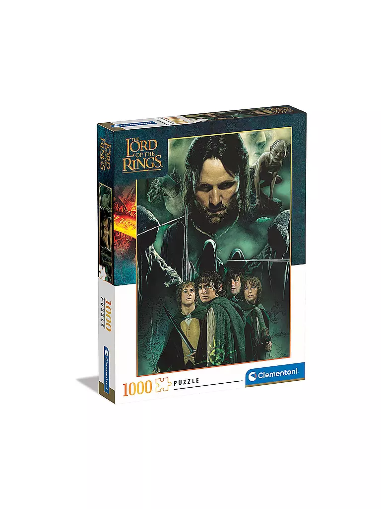 CLEMENTONI | Puzzle  Herr der Ringe - Herr der Ringe 1000 Teile | keine Farbe