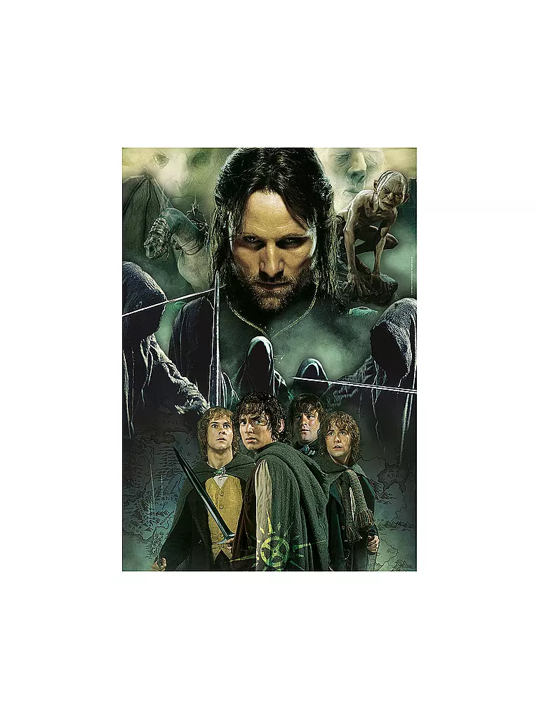 CLEMENTONI | Puzzle  Herr der Ringe - Herr der Ringe 1000 Teile | keine Farbe