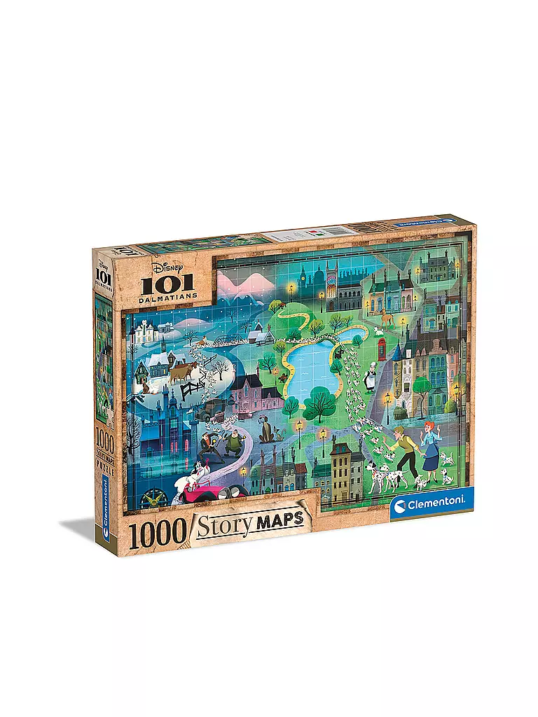 CLEMENTONI | Puzzle - Disney - 101 Dalmatiner 1000 Teile | keine Farbe